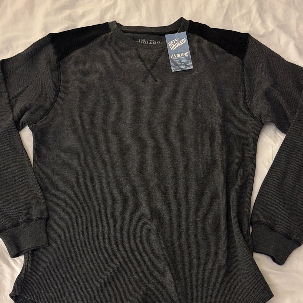 NEW Men's ANGLERS BREAKLINE THERMAL Longsleeve CREW - Medium